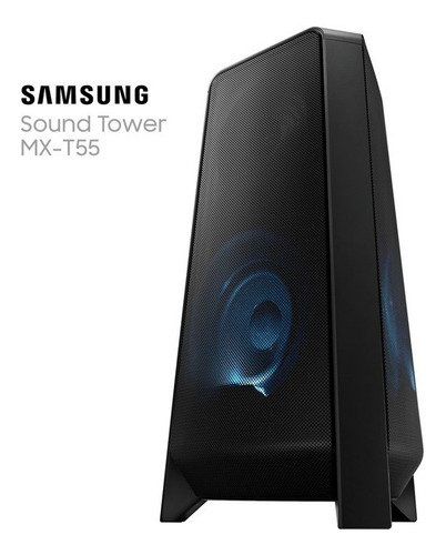Imagem 3 de 4 de Caixa De Som Torre Samsung Mx-t55/zd Bluetooth - 500w
