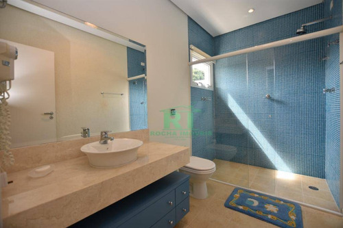 Imagem 28 de 30 de Casa Na Praia, Condomínio Fechado, Alto Padrão, 6 Suítes, Piscina, Churrasqueira, 4 Vagas, Acapulco, Guarujá. - Ca0283
