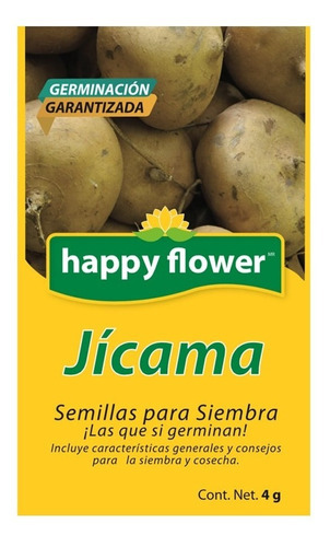 Happy Flower Semillas De Jicama 4g