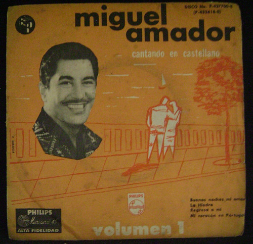Miguel Amador-vinilo Simple 8 Puntos