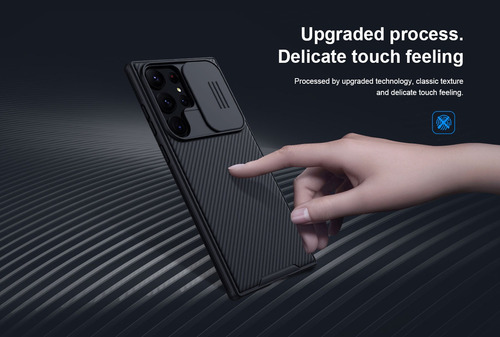Funda Nillkin Para Samsung Galaxy S23 Ultra Camshield Pro Negro Camshield Pro