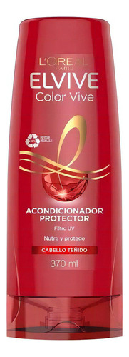 Acondicionador L'oréal Paris Elvive Color Vive 370 Ml 