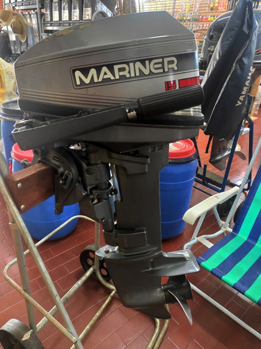 Motor De Popa Mariner 15 Hp 2 Tempos - Semi-novo