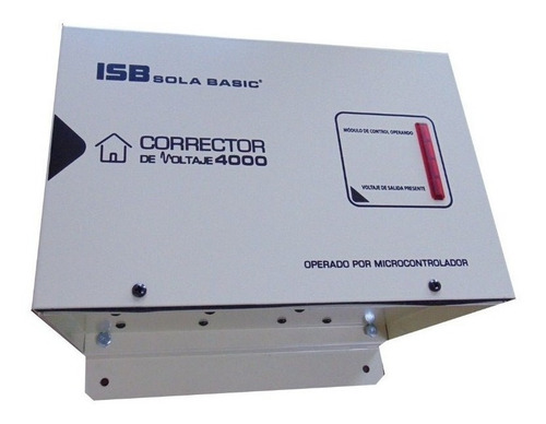 Corrector De Voltaje Sola Basic Isb 4000 120v