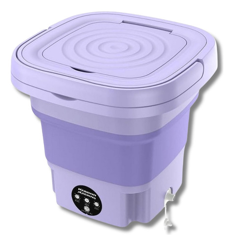 Lavadora Portatil 11l - Eficiente E Pratica Violeta