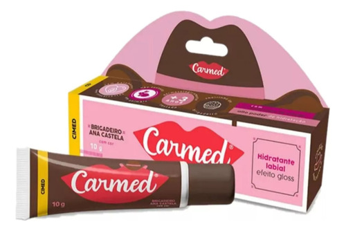 Kit Carmed Protetor Labial Beijinho E Brigadeiro Ana Castela