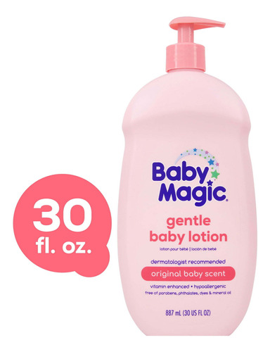 Baby Lotion Original Baby Scent, Hipoalergénico 30 Oz