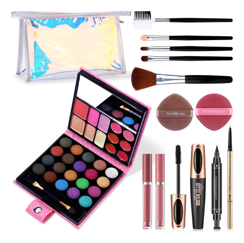 Juego Completo De Maquillaje Para Mujer, Paleta De Maquillaj