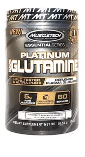 Glutamina 100% Sin Sabor 60 Serv. Muscletech Platinum