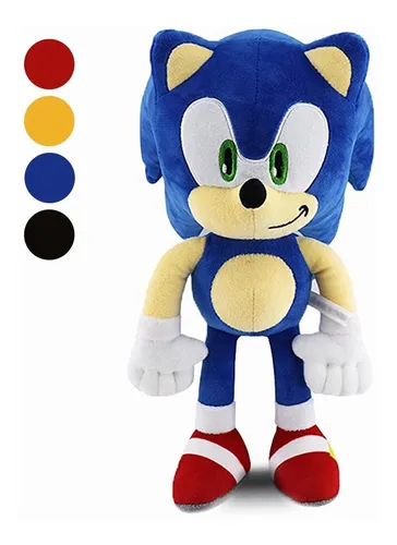 Animal en peluche GENERIQUE Peluche Sonic the Hedgehog Silver the