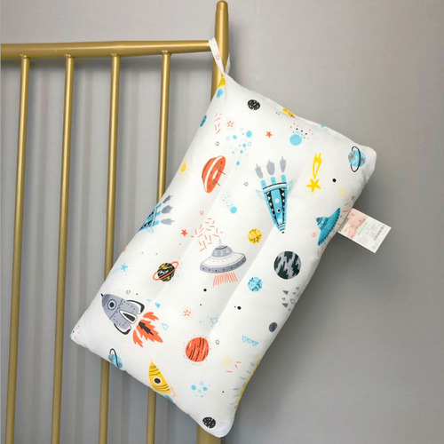 Almohada Infantil De Algodón Puro Para Niños, Lavable, Con B