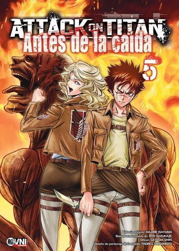 Attack On Titan Antes De La Caida Vol 5