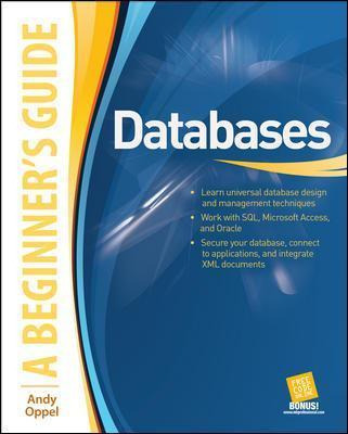 Libro Databases A Beginner's Guide - Andy Oppel