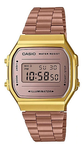 Reloj Casio Vintage A168wecm-5d Agente Oficial C