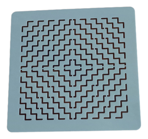 Kit De Plantillas Sashiko X 12 Unidades Para Bordado Blanco