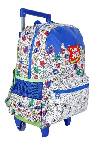 Mochila Infantil Gato Galáctico r Escolar Clio Kids - Clio