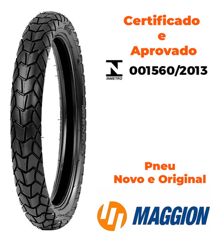 Kit Pneu Xre 190 90-90-19 + 110-90-17 C/ Câmara Maggion