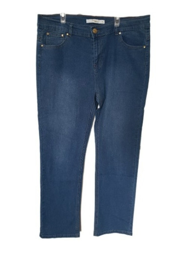Jeans Básico Azul, Recto, Mujer, Marca Suburbia. Talla 46