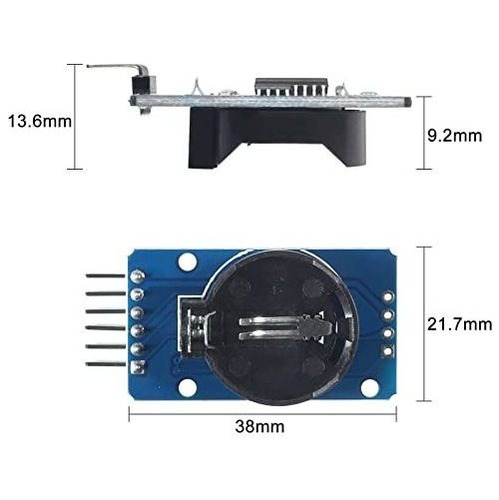 Módulo De Reloj En Tiempo Real Atrip, Sensor Rtc, Ds3231, 3
