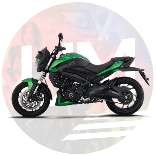 Imagen 1 de 8 de Moto Bajaj Dominar 400 D400 Verde Nueva Urquiza Motos 0km