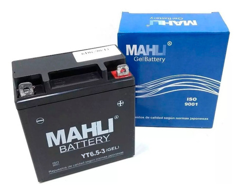 Bateria Moto Mahli Yt 6.5-3  Ytx6.5l Xmm 250 Rk 150 Sexy Fas