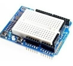 Protoshield + Mini Protoboard - Arduino Proto Shield Placa