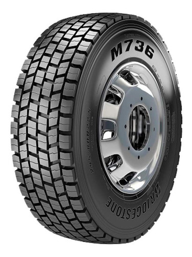 Pneu 295/80r22.5 152/148m M736 Tração Bridgestone