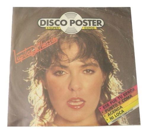 Lupita Dalessio 4 Super Exitos Disco Mini Vinilo 1984 Orfeon