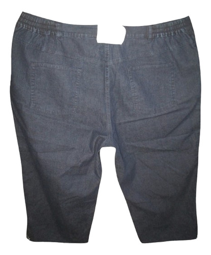 Capri Bermuda Azul Mezclilla Talla 22w (40/42) Lark Lane
