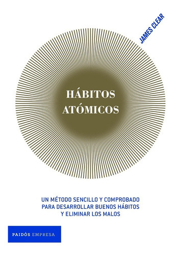 Hábitos Atômicos, De James Clear. Editorial Paidós Empresa, Tapa Blanda En Español