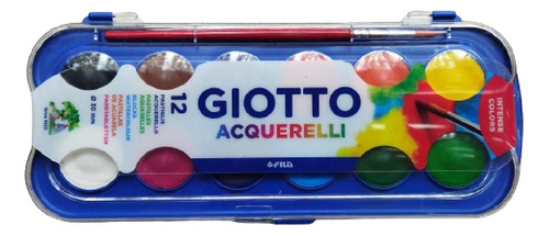 Acuarela Giotto 12 Colores C/pincel