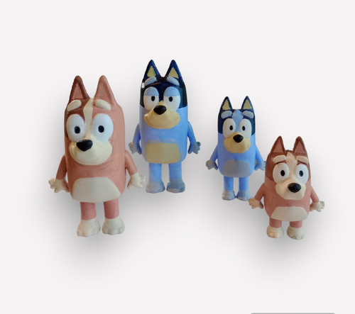 Figuras Bluey En Impresión 3d 