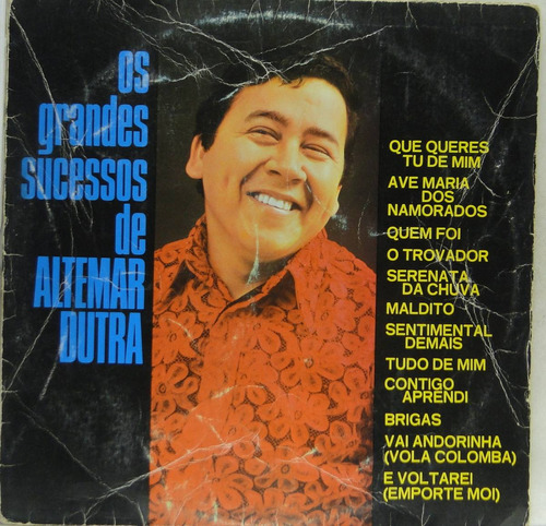 Lp Altemar Dutra -os Grandes Sucessos De  - A143