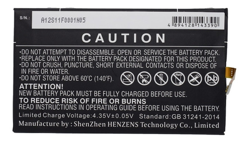Bateria P/ Caterpillar Cat S30 2900mah Cameron Sino