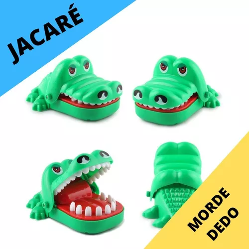 Jogo Infantil Mini Bad Dog + Crocodilo Dentista Morde O Dedo