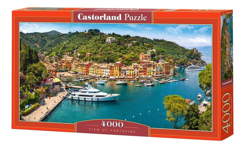 Castorland Vista De Portofino Jigsaw Puzzle (4000 Piezas)