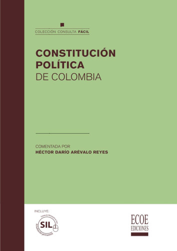 Libro:  Constitución Política De Colombia (spanish Edition)