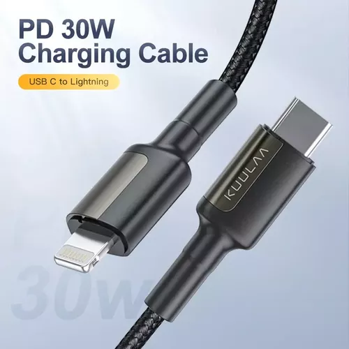 KUULAA-Cable USB MFi de carga rápida para iPhone, cargador para iPhone 14,  13, 12, 11