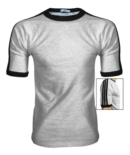 Playera Manga Ranglan Manga Corta Con Tiras En Hombros