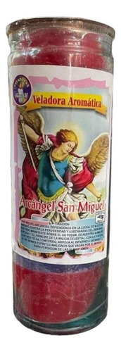Veladora San Miguel Arcángel Protección/ Aromática 