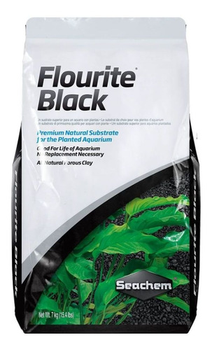 Sustrato Seachem Flourite Black 7 Kg -especial Para Acuarios