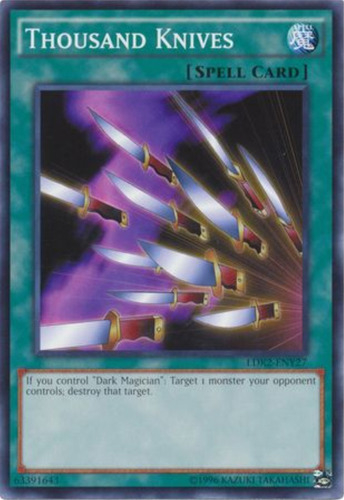 Tarjeta Yugioh! Mil Cuchillos Ldk2-spy27 Comun