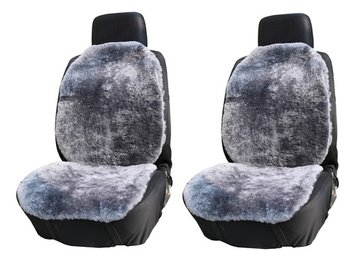 Funda Asiento Automovil Piel Oveja Autentica Desmontabl Alta