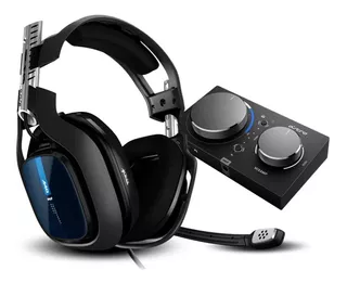 Audífono Astro Gaming A40 Tr Wired + Mixamp Pro Tr Negro