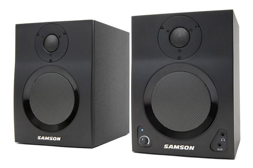 Monitores Activos Samson Mediaone Mbt4 Bluetooth Dj/pc Par