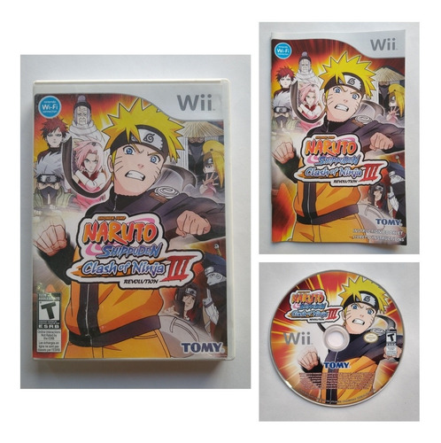 Naruto Shippuden Clash Of Ninja Revolution 3 Wii (Reacondicionado)