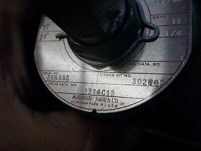 Asco Red Hat Solenoid Valve 8314c15 120/60 1/4 3-u 26639s