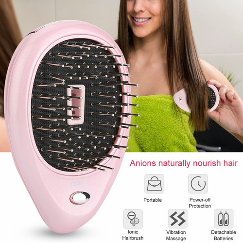 Peine De Magnetic Vibration De Masaje Eléctrico Para Cabello
