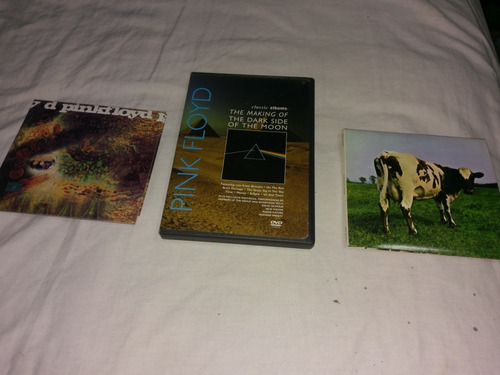 Lote De 2 Cds Y 1 Dvd De Pink Floyd