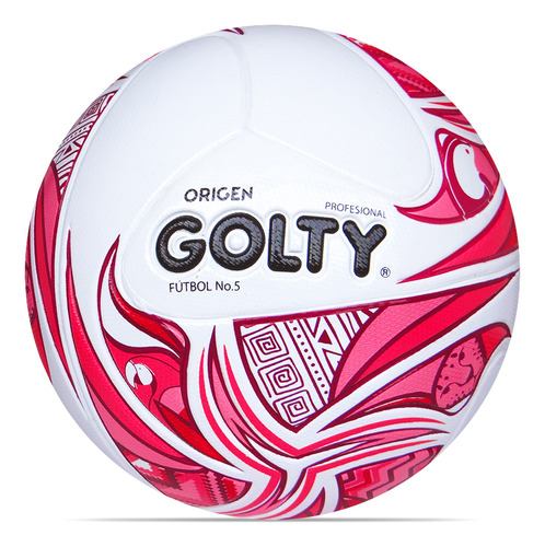 Balón Fútbol Golty Pro Laminado Origen No.5-rosa